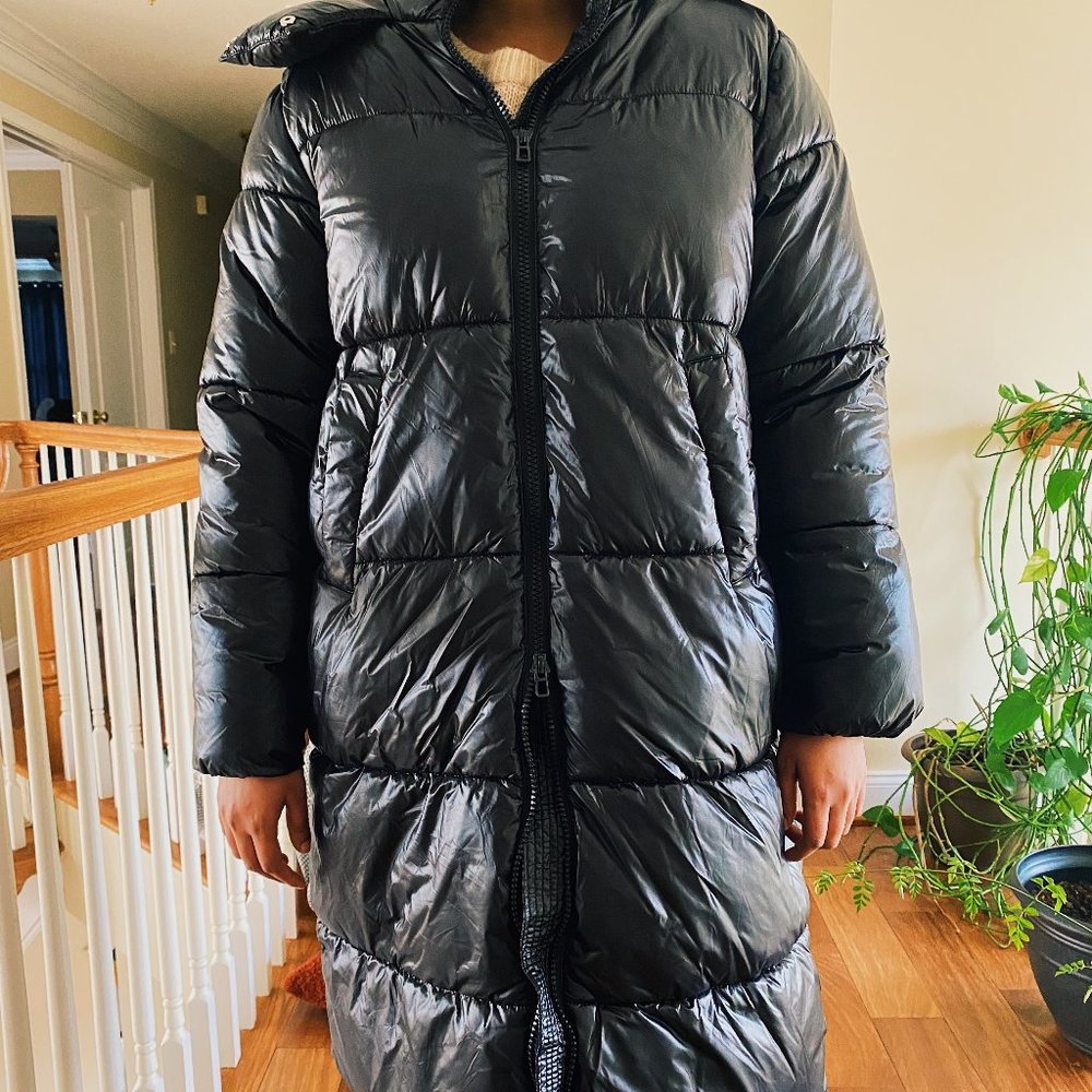 NWT H&M Long Puffer Jacket